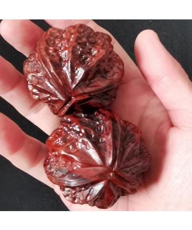 Unbit Ballstretcher & Magnetic Stress Ball - Baoding Balls for Fitness & Acupuncture | Walnut | 1 Pair (Color A Size 1) - International Shipping - Buy Online on GoSupps.com