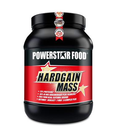 WEIGHT GAINER for HARDGAINER & MASS PHASE - 406 kcal per calorie shake - for more mass, strength and faster muscle building - MADE IN GERMANY (Strawberry)