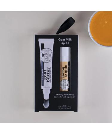 Dionis Goat Butter Overnight Lip Mask & Milk & Honey Lip Balm Set (Pack of 2) Milk & Honey Lip Kit - Buy Online on GoSupps.com