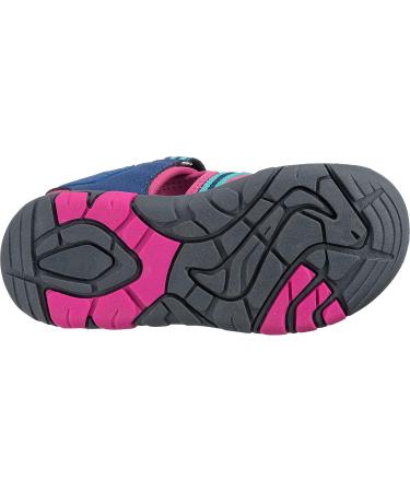KangaROOS Unisex Kids K-Trek Trail Sandal - 37 EU Midnight Blue & Fandango Pink | International Shipping - Buy Online on GoSupps.com