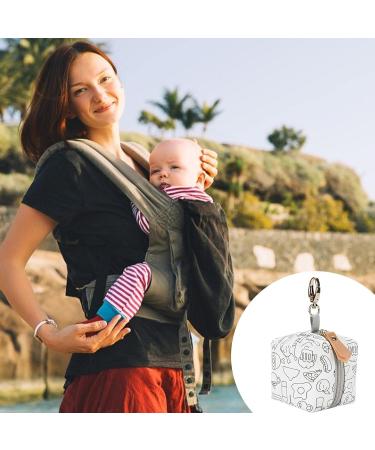 Buy Aibyk's PU Pacifier Holder - Hygienic Storage Bag for Clean Pacifiers | International Shipping Available - Buy Online on GoSupps.com