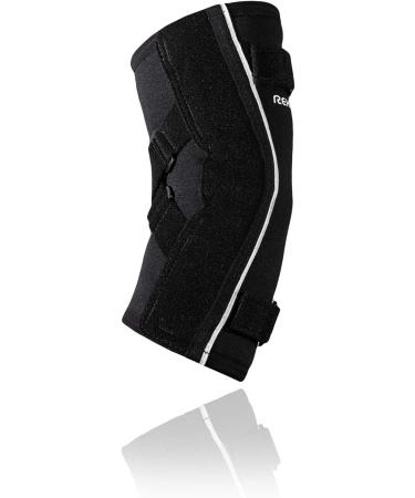 Rehband Hyper-X Elbow Support Grey & Black (Small) - International Shipping Available | Durable Injury Recovery & Comfort - Buy Online on GoSupps.com
