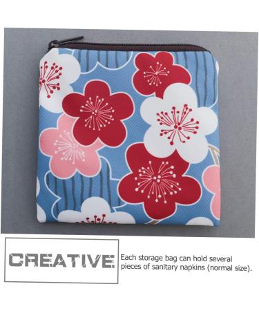 Orfofe Women's Bandage Bag Holder Set - 4 Piece Tampon Storage & Mini Period Organizer | Durable Polyester Cloth - Buy Online on GoSupps.com