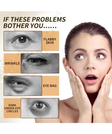 under eye cream Effective Rollerball Eye Serums Energizing Anti-Wrinkle Eye Serums for Dark Circles and Puffiness Fine Lines Wrinkle Remover for Bags Under Zorq - Buy Online on GoSupps.com