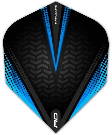 RED DRAGON Hardcore Selection Pack - Extra Thick Black Dart Flights | Standard Size - Buy Online on GoSupps.com