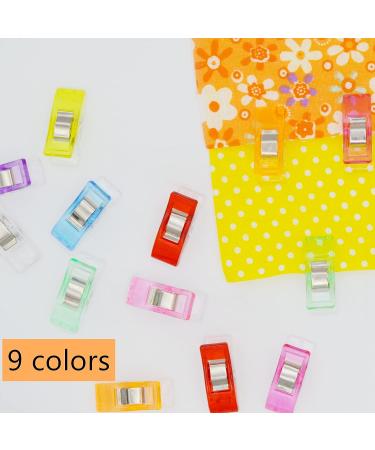 Sewing Clips for Fabric and Quilting 120 PCS - WENICE Embroidery Clips for Sewing Supplies - Multicolor - Buy Online on GoSupps.com