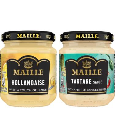 Intrinsic Treats Condiment Sauce Bundle with Hollandaise Sauce 185g and Tartare Sauce 185g (Pack of 2) - Buy Online on GoSupps.com