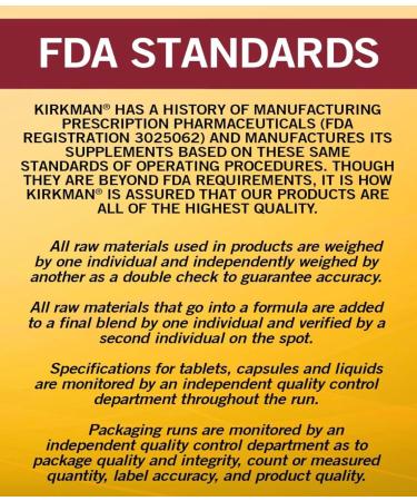 Kirkman P-5-P (Pyridoxal 5-Phosphate Vitamin B-6 Metabolite) 50 mg - Hypoallergenic 100 Count - Buy Online on GoSupps.com