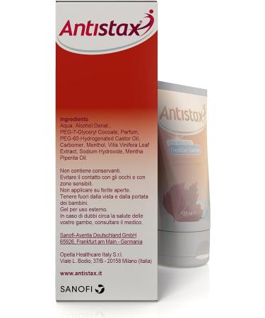 Buy Antistax Fresh Gel 125ml - Cool & Invigorate Tired Legs with Refreshing Mint | International Shipping - Buy Online on GoSupps.com
