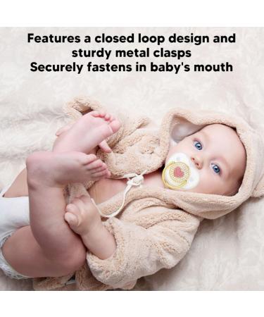 Bling Pacifier | Soothing & Hygienic Silicone Pacifier for Sleep - International Shipping Available - Buy Online on GoSupps.com