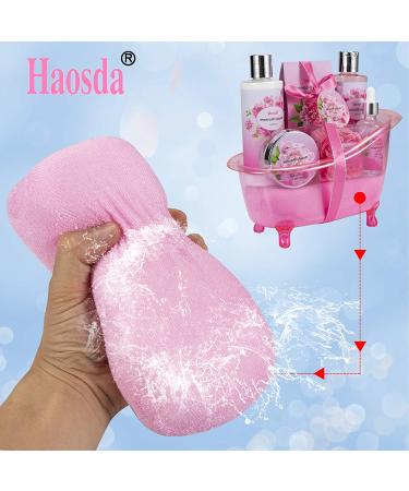 Women's Spa Bath Set Gift Basket - 8pcs Body Care Kit with Essential Oil Perfume, Perfect for Relaxation and Self-care - Buy Online on GoSupps.com