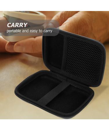 Lurrose Diabetic Case Meter Organizer - Black Pouch for Insulin Pens Meters Test Strips & Needles | Perfect Travel Solution - Buy Online on GoSupps.com