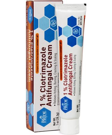 Medpride 1% Clotrimazole Antifungal Cream - 4 Pack for Fungus Treatment - Jock Itch, Athlete's Foot, Ringworm Relief - Buy Online on GoSupps.com