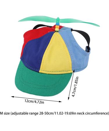 Colorful Propeller Hat for Dogs - Cotton Helicopter Design | Cute & Decorative Pet Accessory - Buy Online on GoSupps.com