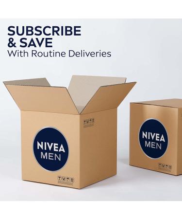 NIVEA MEN Sensitive Calm Shaving Cream with Vitamin E & Hemp Oil - 3 Pack, 6.8 Fl Oz Bottles - Buy Online on GoSupps.com