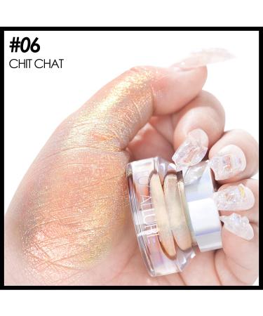 FOCALLURE Chameleon Cream Eyeshadow - Intense Color Shifting Eye Makeup - Metallic Shimmer, Long-Lasting Formula - Chit Chat #06 - Buy Online on GoSupps.com