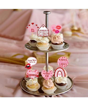 Galent Cupcake Topper Galent Decorations Grocery & Gourmet Food Pantry Staples Cooking & Baking Frosting Icing & Decorations Cupcake Toppers - Buy Online on GoSupps.com
