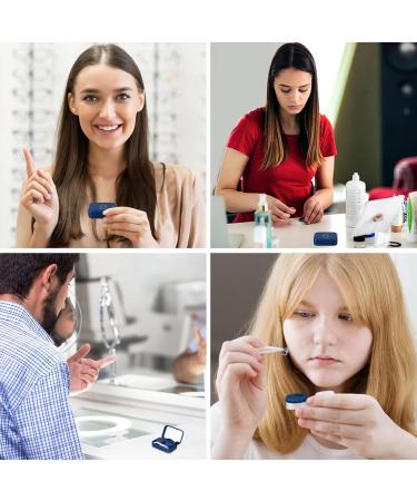 Exceart 4PC Cartoon Contact Lens Case Set - Stylish & Portable Lens Storage Box - International Shipping Available - Buy Online on GoSupps.com