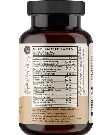Terra Origin Healthy Gut Capsules â€“ Boost Immunity with Vitamin C & D (90 Caps) - Buy Online on GoSupps.com