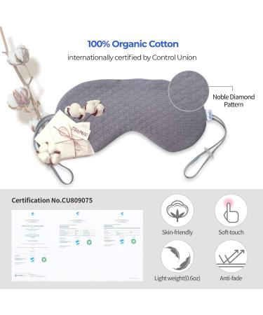 Special Dream Organic Cotton Sleep Mask Pink | Eye Mask for Sleeping Blackout | Blindfold | Best Sleep Night Face Mask Eye Cover for Men Women | Adjuster not Band Type | Zero Eye & Head Pressure - Buy Online on GoSupps.com