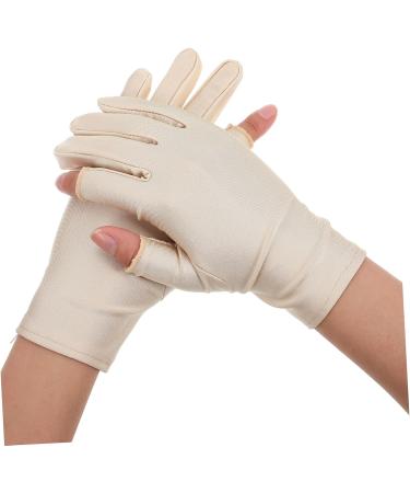 minkissy 1 Pair Ladies Sun Protection Gloves Mittens Gloves Gloves Riding Gloves Ladies Golf Gloves Summer Gloves UV Hand Glove UV Shield Gloves Salon Manicure Gloves Non-slip 21x7.5x0.8cm - Buy Online on GoSupps.com