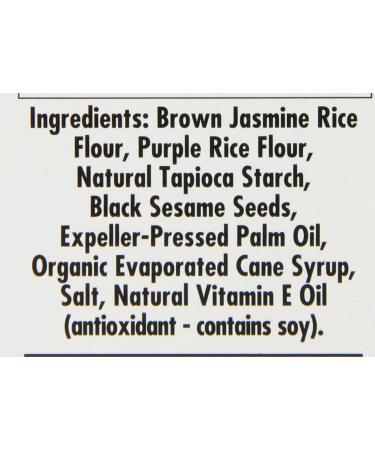 Edward & Sons Exotic Rice Toast Purple Rice & Black Sesame 2.25 oz (Pack of 12) - Buy Online on GoSupps.com