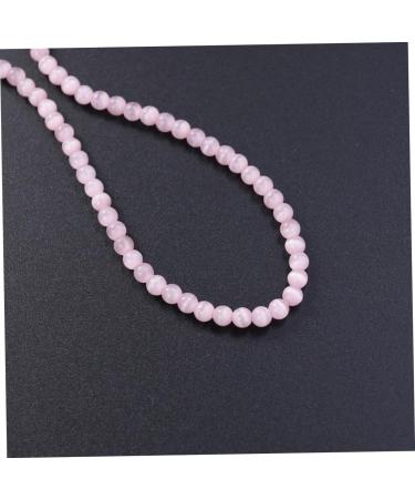 COHEALI Glass Bead Bracelets Natural Gemstone Bracelet Cat's Eye Bracelet Decor Decorate Natural Stone Man Pink medium - Buy Online on GoSupps.com