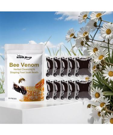 Lymphatic Drainage & Slimming Foot Soak Beads Lukmlca Bee Venom Foot Soak Foot Soak Salts Healthy Fast Shape & Cleanse Body Relief Relax Foot Soak For Hard Skin Foot Spa (1Bag-70ml) - Buy Online on GoSupps.com