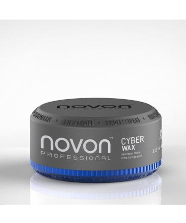 3 x Novon Professional Cyber Wax 150ml - Aqua Hair Wax - pleasant scent