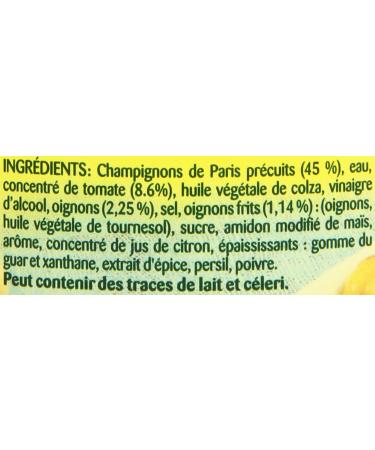 Bonduelle Greek Mushrooms 400 g - Pack of 4 - Buy Online on GoSupps.com