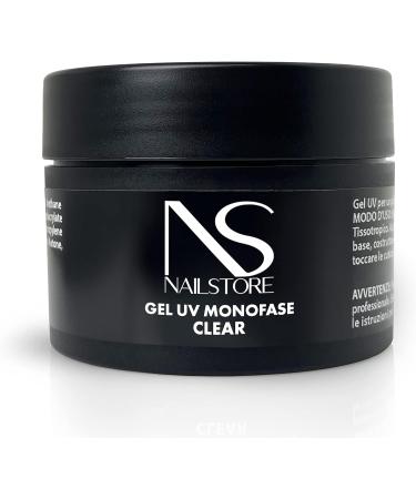 Nail Store Nail Store Clear single-phase UV gel long-lasting self-leveling medium density anti-yellowing easy to handle Suitable for refills (50 g) - Buy Online on GoSupps.com