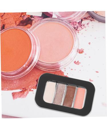 Palette Magn tique Vide 2 Pi ces Petit Format en Plastique Abs Noir Mat Porte-maquillage pour Fards Paupi res et Surligneurs Voyage Compacte - Buy Online on GoSupps.com