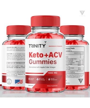 Trinity Keto + ACV Gummies: Advanced Weight Loss Support (300 Gummies) - Buy Online on GoSupps.com