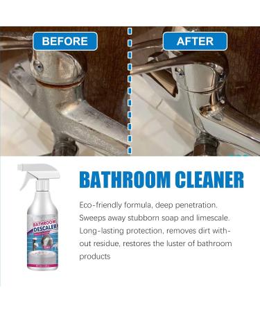 Bathroom Descaler Spray Joe Fish Stubborn Stains Cleaner Bathroom Descaler Bathroom Descaler Foam Limescale Cleaner Shower All-Purpose Bubble Cleaner (1 Pcs) - Buy Online on GoSupps.com