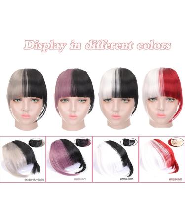 Bangs Hair Clip French Bangs Hair Clip in Bangs Thick Curved Bangs Extensions 6" Short Synthetic Bangs Fringe with Temples Hairpieces for Women Girls Bangs Clip in Hair (Color : 006) - Buy Online on GoSupps.com