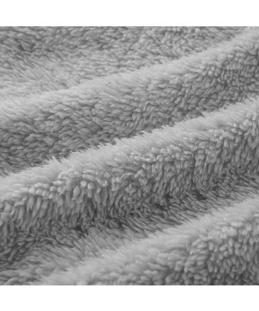 Bigfanshu Women's Sweaters Fashion Long Sleeve with Cap Double-Sided Plush Zipper Sweatshirt Blouse Gray - Buy Online on GoSupps.com