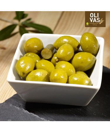 OLIVAS Landbauerolive Sliced Olives with Fennel - 2 500g Gallon | Natural International Shipping - Buy Online on GoSupps.com