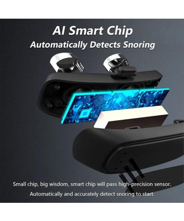 DZKJ Electric Massage Anti Snoring Device - USB Rechargeable & Adjustable Vibration Pulse for Improved Sleep | Safe & Comfortable Snore Stopper - Buy Online on GoSupps.com