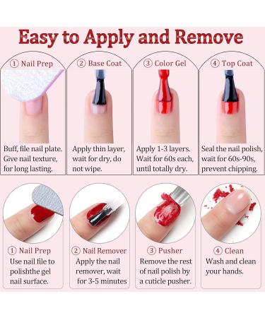 Pink Red Nail Varnish - Shimmer Pearl Nail Polish - Bright Pink Pearlescent Nail Polish Quick Dry - Oil Base Breathable Nail Polish Long Lasting No Chip No Bake For Manicure Home Hot Pink - Buy Online on GoSupps.com