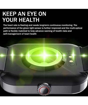 F57l Blood Glucose Monitoring Smartwatch - Fitness Tracker with Blood Pressure, Heart Rate & Oxygen Monitor - Painless Blood Glucose Testing - Fashionable Sports Watch in Black+Gold - Buy Online on GoSupps.com