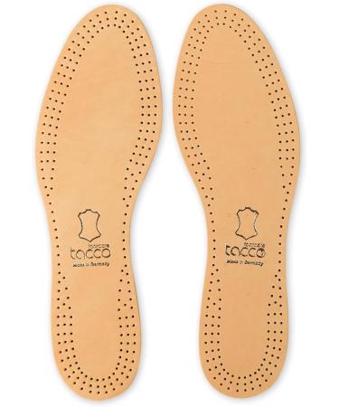 Buy Tacco 613 Luxus Thin Sheepskin Leather Insoles for Men | Anti-Odor RelaxFlex Technology | Size 10-10.5 - International Shipping Available - Buy Online on GoSupps.com