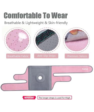 Women's Knee Support Brace for Arthritis Pain Relief - Adjustable Compression Sleeves with Gel Pad and Stabilizer for Injury Recovery - XS-M (11-15 inches) - Buy Online on GoSupps.com