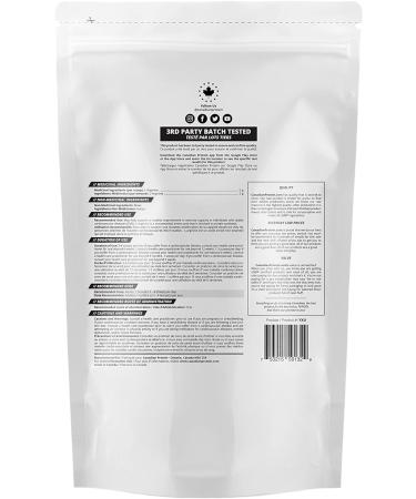 Canadian Protein L-Arginine Nitric Oxide Supplement Powder | 454g of Extra Strength for Energy Muscle Growth Heart Health Vascularity & Stamina 5g Per Serving Amino Acid Workout Shake - Buy Online on GoSupps.com