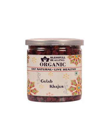 Blessfull Healing Organic Gulab Mukhwas 400 Gram Airtight Container (Packing May Vary)