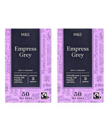 2 X Marks & Spencer Empress Grey Tea Bundle | 100 Tea Bags - Buy Online on GoSupps.com