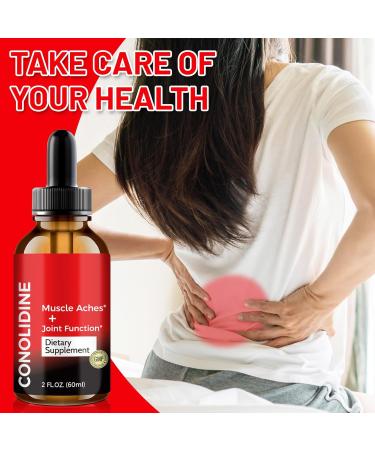 Conolidine Drops - All-Natural Joint Support Supplement for Pain Relief & Improved Mobility (1 PC - Buy Online on GoSupps.com