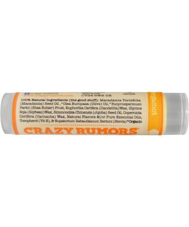Buy Crazy Rumors Citrus Bergamot Lip Balm 0.15 oz - Nourishing Vegan International Shipping Available - Buy Online on GoSupps.com