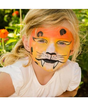  YIZISECCE Face paint kit matte 9 colors 34.6 g food-grade pigments easy-clean paints for Halloween - Buy Online on GoSupps.com