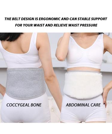 Coacom Light Gray Back Support Belt - Breathable Lumbar Support & Warm Back Ribbon for Optimal Comfort - Buy Online on GoSupps.com
