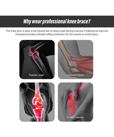 2 Pack Ultra Knee Compression Sleeves with Silicone Gel & Spring Support - Medical Grade Patella Protector for Knee Pain, Arthritis, Sports - Meniscus Tear, Running, Joint Pain Relief - Men & Women - Buy Online on GoSupps.com